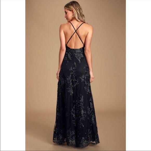 Lulu’s Happiness Begins Embroidered Sleeveless Maxi Dress - Picture 3 of 13